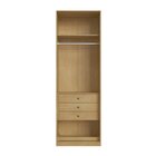 Guarda-roupa 4 Portas 3 Gavetas 100% Mdf Modulado Infinity Sa