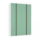 Guarda Roupa 4 Portas 3 Gavetas 159 2 Cm Prime Luciane Móveis