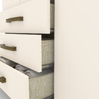 Guarda Roupa 4 Portas 3 Gavetas Caju Henn