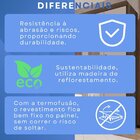 Guarda-roupa 4 Portas 3 Gavetas Com Espelho Com Pés New Malib