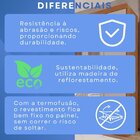 Guarda-roupa 4 Portas 3 Gavetas Com Espelho New Malibu Espres