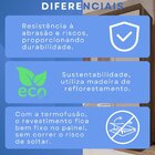 Guarda-roupa 4 Portas 3 Gavetas Com Espelho New Malibu Espres