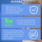 Guarda-roupa 4 Portas 3 Gavetas Com Espelho New Malibu Espres