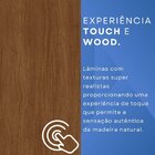 Guarda-roupa 4 Portas 3 Gavetas Fenix Espresso Móveis Cinamomo