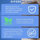 Guarda-roupa 4 Portas 3 Gavetas New Malibu Espresso Móveis Im