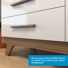 Guarda Roupa 4 Portas 3 Gavetas Retro Móveis Peroba