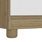 Guarda Roupa 4 Portas 3 Gavetas Tedy Peroba