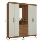 Guarda Roupa 4 Portas 3 Portas E Espelho