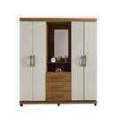 Guarda Roupa 4 Portas 3 Portas E Espelho