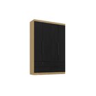 Guarda Roupa 4 Portas 4 Gavetas Maximus Plus Freijo/preto