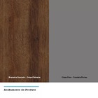 Guarda Roupa 4 Portas Alumínio Inox Com Vidro Reflecta Prata