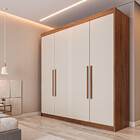 Guarda Roupa 4 Portas Aurora Móveis Europa