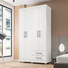 Guarda Roupa 4 Portas Bulls Branco