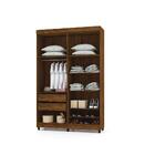 Guarda Roupa 4 Portas Cadillac Imbuia Rústico