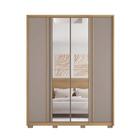 Guarda Roupa 4 Portas Com 2 Espelhos Samora Buriti Fendi