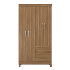 Guarda Roupa 4 Portas Com Pés Lótus Amêndola Touch 42060 Demó