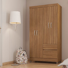 Guarda Roupa 4 Portas Com Pés Lótus Amêndola Touch 42060 Demó