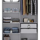 Guarda Roupa 4 Portas Com Pés Paris Espresso Móveis Preto