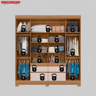 Guarda Roupa 4 Portas E Espelho Amêndola Touch Off White