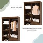 Guarda Roupa 4 Portas Espelho 102 Cm 10090 Vlr