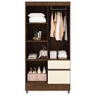 Guarda Roupa 4 Portas Espelho 102 Cm 10090 Vlr