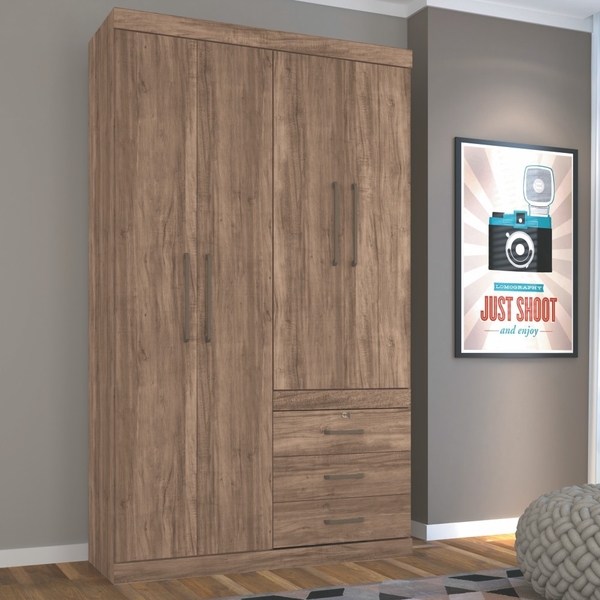 Guarda Roupa 4 Portas Hellen Atacama