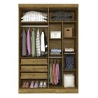 Guarda Roupa 4 Portas Lisboa Com Pés Tcil Móveis Ipe Rustic