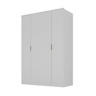 Guarda-roupa 4 Portas Mdf Ravi Branco
