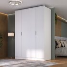 Guarda-roupa 4 Portas Mdf Ravi Branco