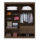 Guarda Roupa 4 Portas New Master Benetil Imbuia