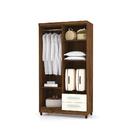 Guarda Roupa 4 Portas Opala Imbuia Champanhe