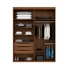 Guarda Roupa 4 Portas Originale Belmax Álamo