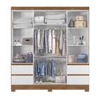 Guarda Roupa 4 Portas Roma Naturale Branco 971026