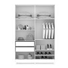 Guarda Roupa 4p Elegance Vila Rica - Dicasa - Belmont