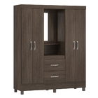 Guarda Roupa 4p Essen Ébano