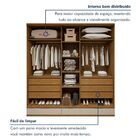 Guarda-roupa 5 Portas 100% Mdf Urbano Cedro/off White