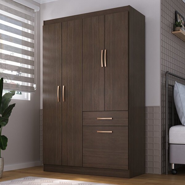 Guarda-roupa 5 Portas 1 Gaveta Trento Multimóveis Cr4155 Amar