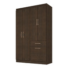 Guarda-roupa 5 Portas 1 Gaveta Trento Multimóveis Cr4155 Amar