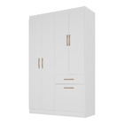 Guarda-roupa 5 Portas 1 Gaveta Trento Multimóveis Cr4155 Bran