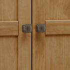 Guarda Roupa 5 Portas Com Espelho E Comoda Mdf/madeira Maciça