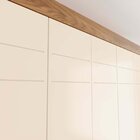 Guarda-roupa 6 Portas 2 Gavetas Arthur Nature/off White