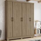 Guarda-roupa 6 Portas 2 Gavetas Londres Multimóveis Cr4018 Rú
