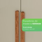 Guarda-roupa 6 Portas 2 Gavetas Portugal Frison Cinamomo/off-