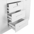 Guarda-roupa 6 Portas 3 Gavetas Amanda Branco