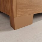 Guarda-roupa 6 Portas 3 Gavetas Com Espelho Gael Espresso Móv