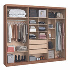 Guarda Roupa 6 Portas 3 Gavetas Florence Móveis Castro