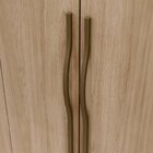 Guarda-roupa 6 Portas 3 Gavetas Gael Espresso Móveis Jequitib