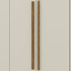 Guarda-roupa 6 Portas 3 Gavetas Java Cinamomo/off White