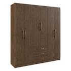 Guarda-roupa 6 Portas 3 Gavetas Oslo Multimóveis Cr4149 Amaru