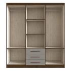 Guarda-roupa 6 Portas 3 Gavetas Oslo Multimóveis Vcr4149